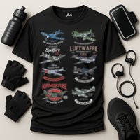 Ww2 Planes Warbirds Warplanes F4u Corsair P 47 Thunderbolt Performance Shirt