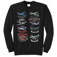 Ww2 Planes Warbirds Warplanes F4u Corsair P 47 Thunderbolt Sweatshirt