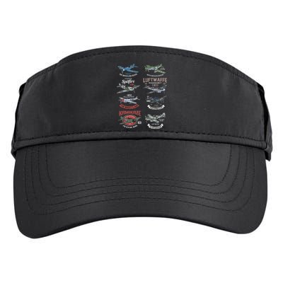 Ww2 Planes Warbirds Warplanes F4u Corsair P 47 Thunderbolt Adult Drive Performance Visor