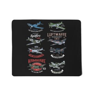 Ww2 Planes Warbirds Warplanes F4u Corsair P 47 Thunderbolt Mousepad