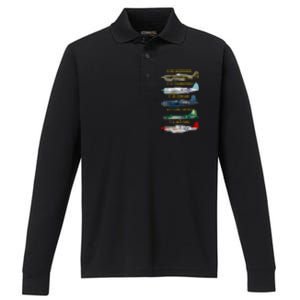 Ww2 Planes Warbirds Warplanes Performance Long Sleeve Polo