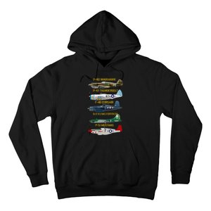 Ww2 Planes Warbirds Warplanes Hoodie