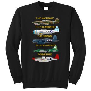 Ww2 Planes Warbirds Warplanes Sweatshirt