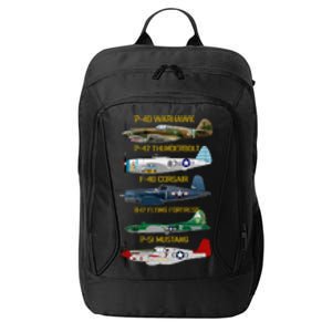 Ww2 Planes Warbirds Warplanes City Backpack