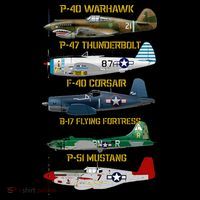 Ww2 Planes Warbirds Warplanes Baby Bodysuit