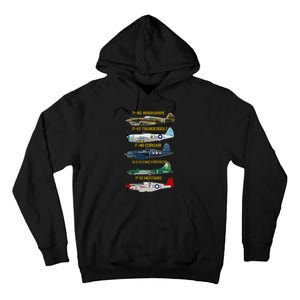 Ww2 Planes Warbirds Warplanes Tall Hoodie