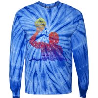 Waterpolo Player Word Cloud Water Polo Players Coach Gift Cute Gift Tie-Dye Long Sleeve Shirt