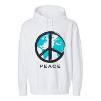 World Peace Garment-Dyed Fleece Hoodie