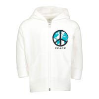 World Peace Toddler Zip Fleece Hoodie