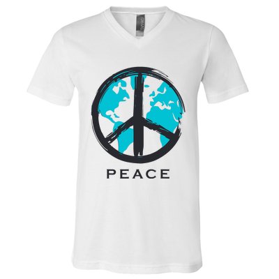 World Peace V-Neck T-Shirt