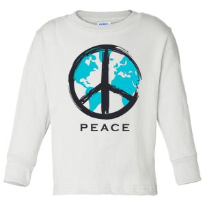 World Peace Toddler Long Sleeve Shirt