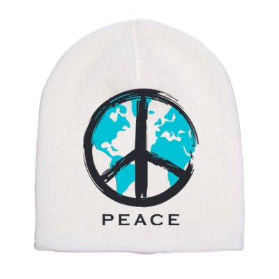 World Peace Short Acrylic Beanie