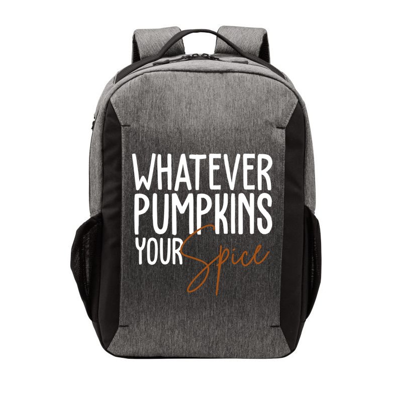 Whatever Pumpkins Your Spice Festive Fall Vector Backpack