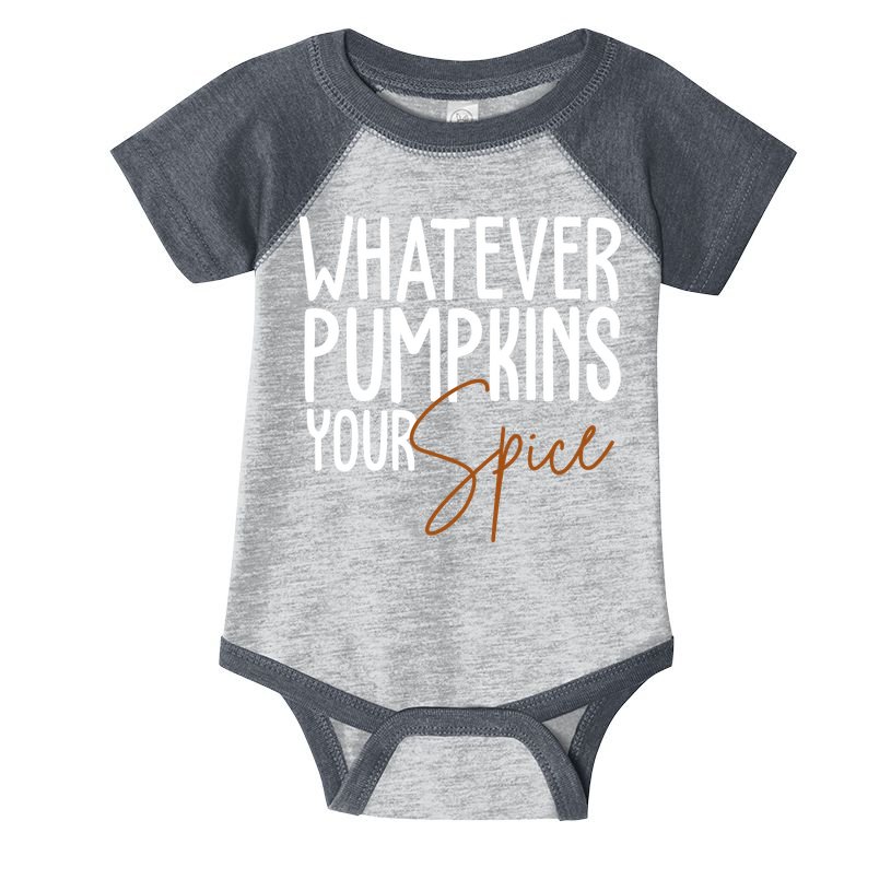 Whatever Pumpkins Your Spice Festive Fall Infant Baby Jersey Bodysuit
