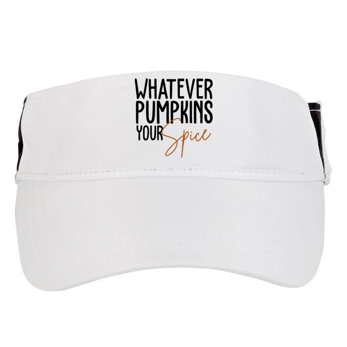 Whatever Pumpkins Your Spice Festive Fall Adult Drive Performance Visor