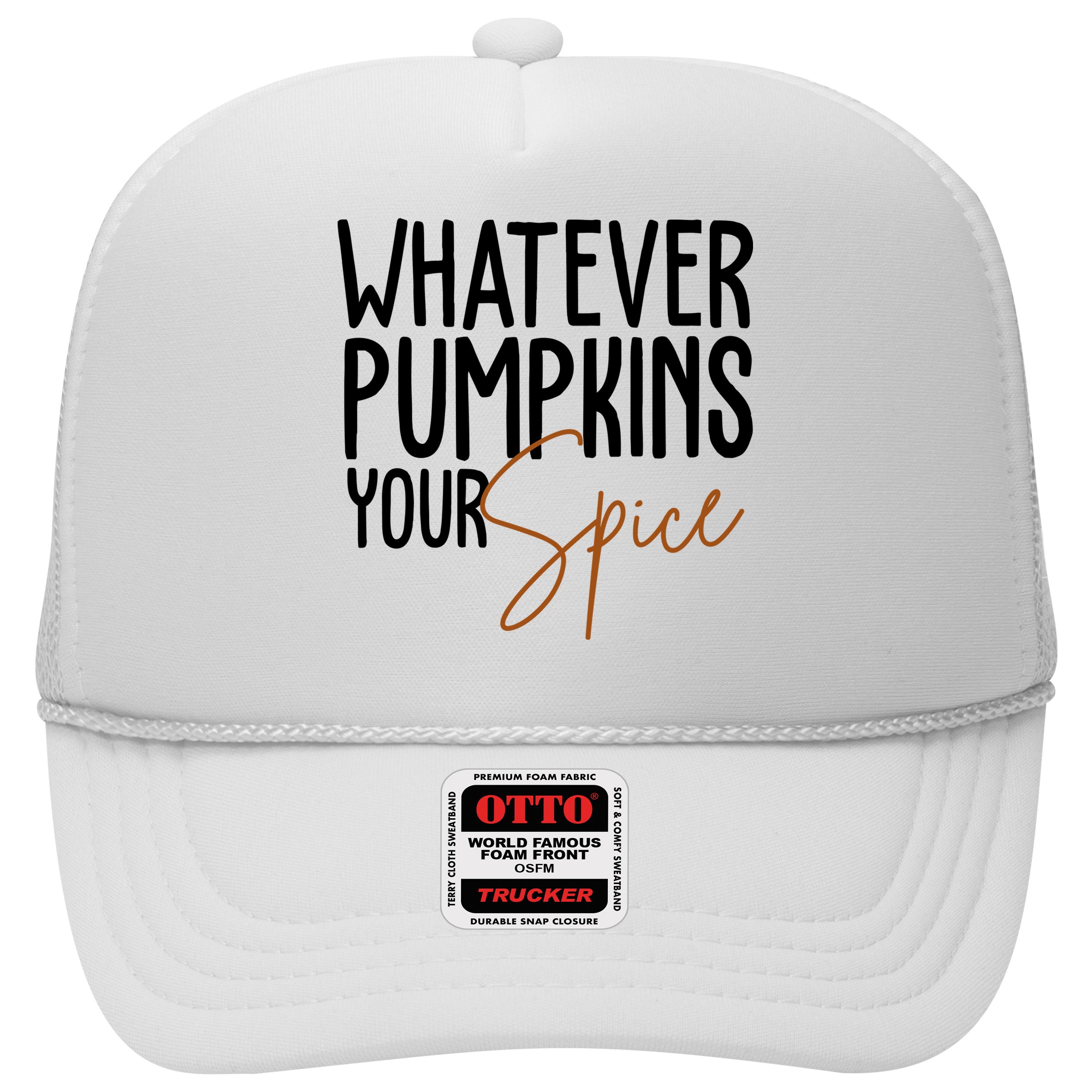 Whatever Pumpkins Your Spice Festive Fall Hat