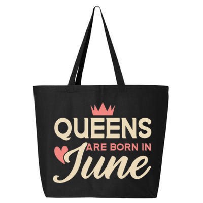 Wo Queens Are Born In June Birthday 25L Jumbo Tote