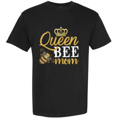 Womens Queen Bee Mom Garment-Dyed Heavyweight T-Shirt