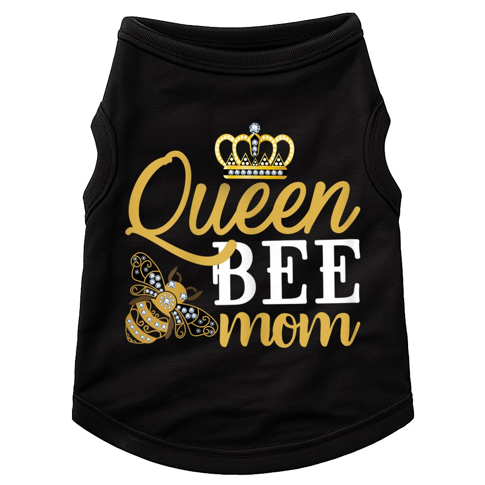 Womens Queen Bee Mom Doggie Tank
