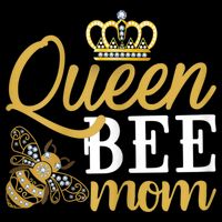 Womens Queen Bee Mom Cooling Performance Crew T-Shirt
