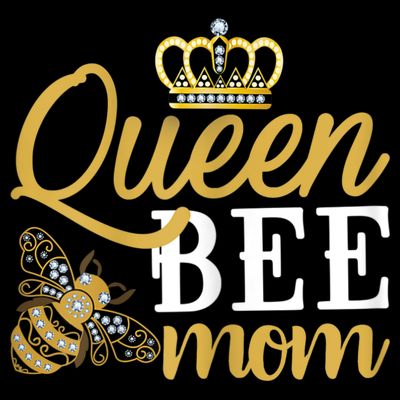 Womens Queen Bee Mom T-Shirt