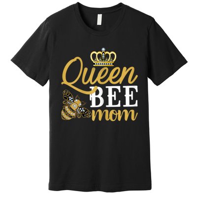 Womens Queen Bee Mom Premium T-Shirt