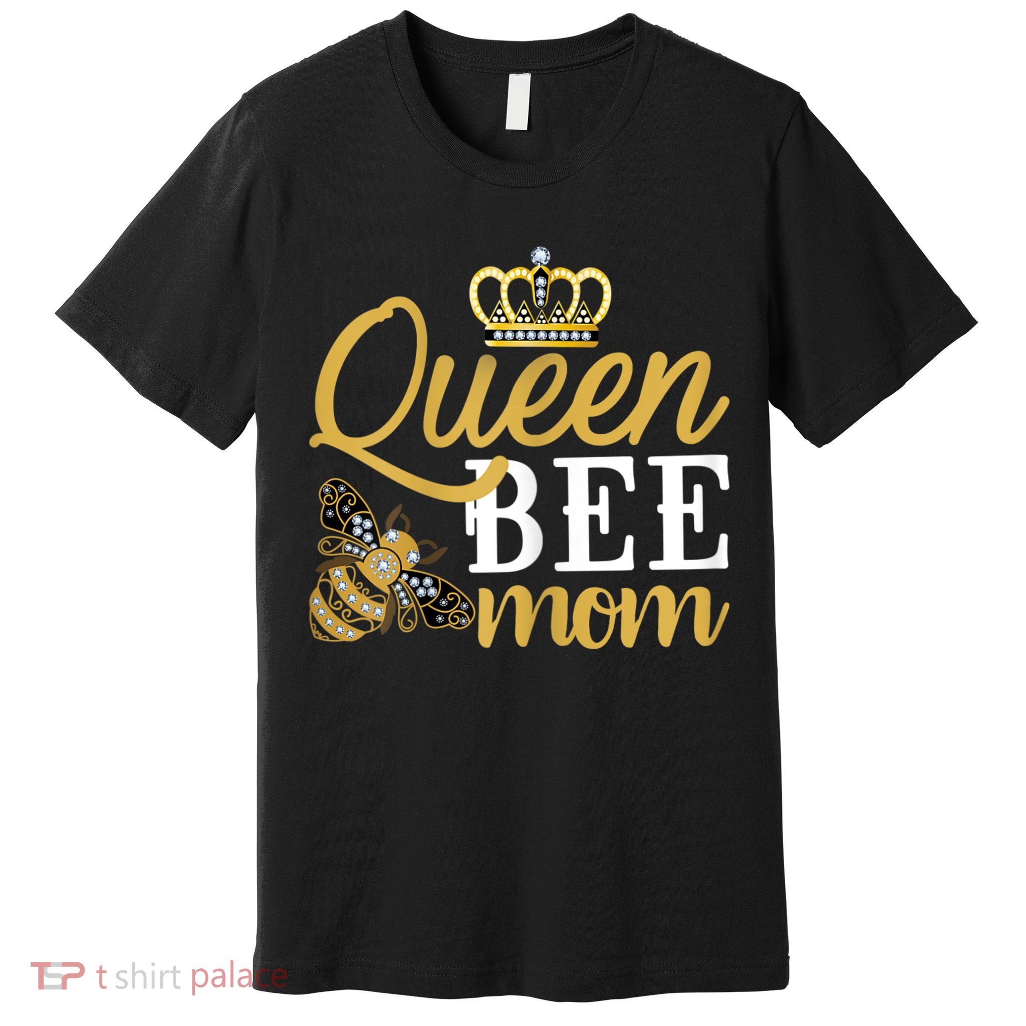 Womens Queen Bee Mom Premium T-Shirt