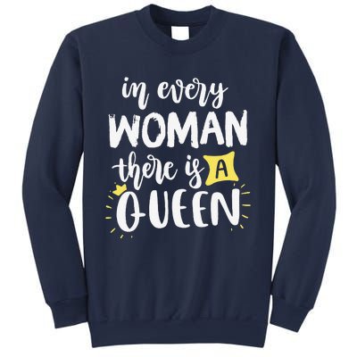 Women Queen Boss Strong Feminist Power Empowered Female Sweatshirt