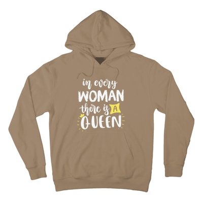 Women Queen Boss Strong Feminist Power Empowered Female Hoodie