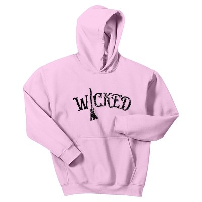 Wicked Quote Halloween Witchcraft Wiccan Kids Hoodie