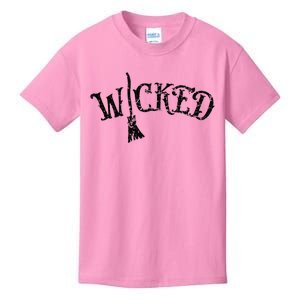 Wicked Quote Halloween Witchcraft Wiccan Kids T-Shirt