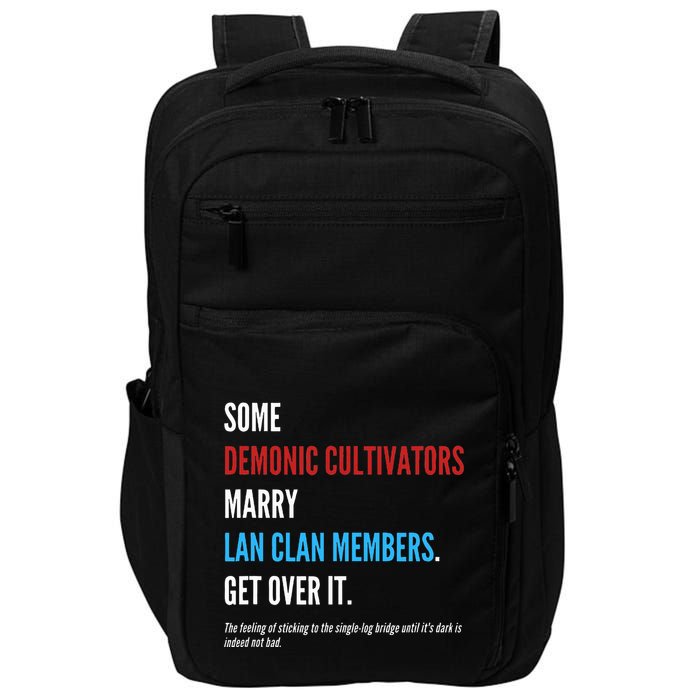Wangxian Quote Modaozushi The Untamed Cql Impact Tech Backpack