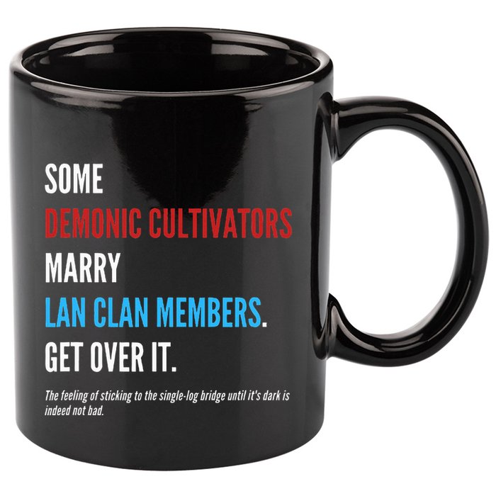 Wangxian Quote Modaozushi The Untamed Cql 11oz C Handle Ceramic Mug