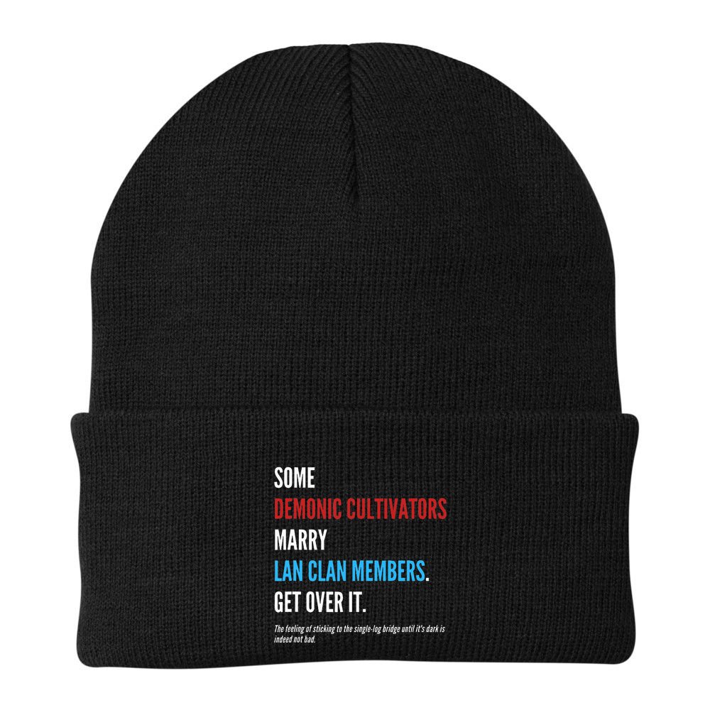 Wangxian Quote Modaozushi The Untamed Cql Beanie
