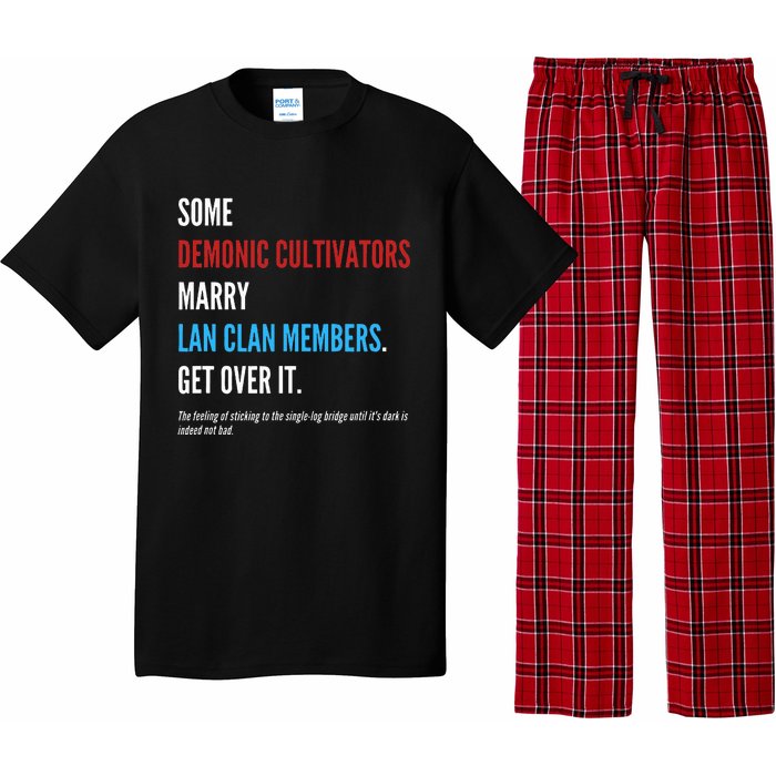 Wangxian Quote Modaozushi The Untamed Cql Pajama Set