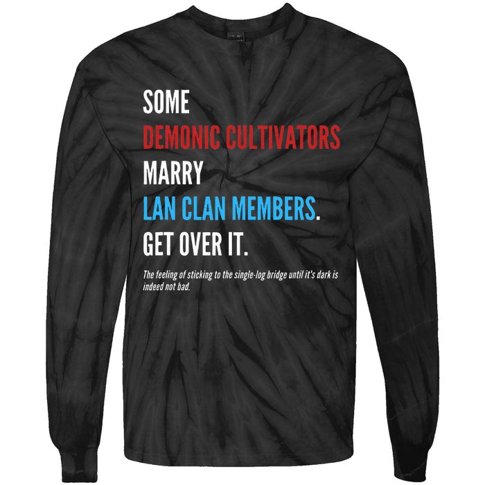 Wangxian Quote Modaozushi The Untamed Cql Tie-Dye Long Sleeve Shirt