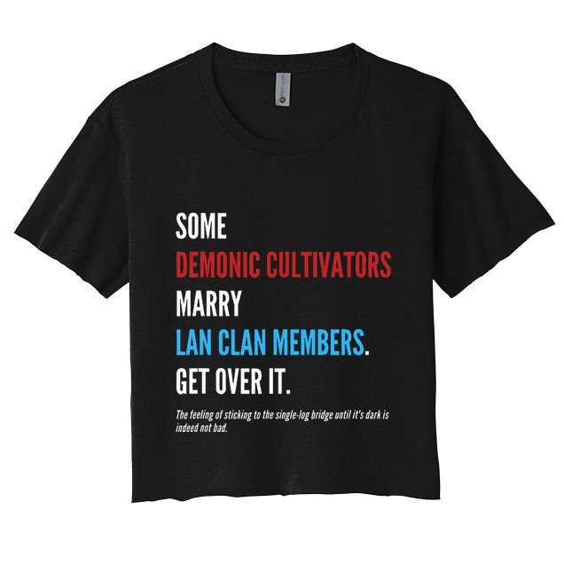Wangxian Quote Modaozushi The Untamed Cql Crop Top