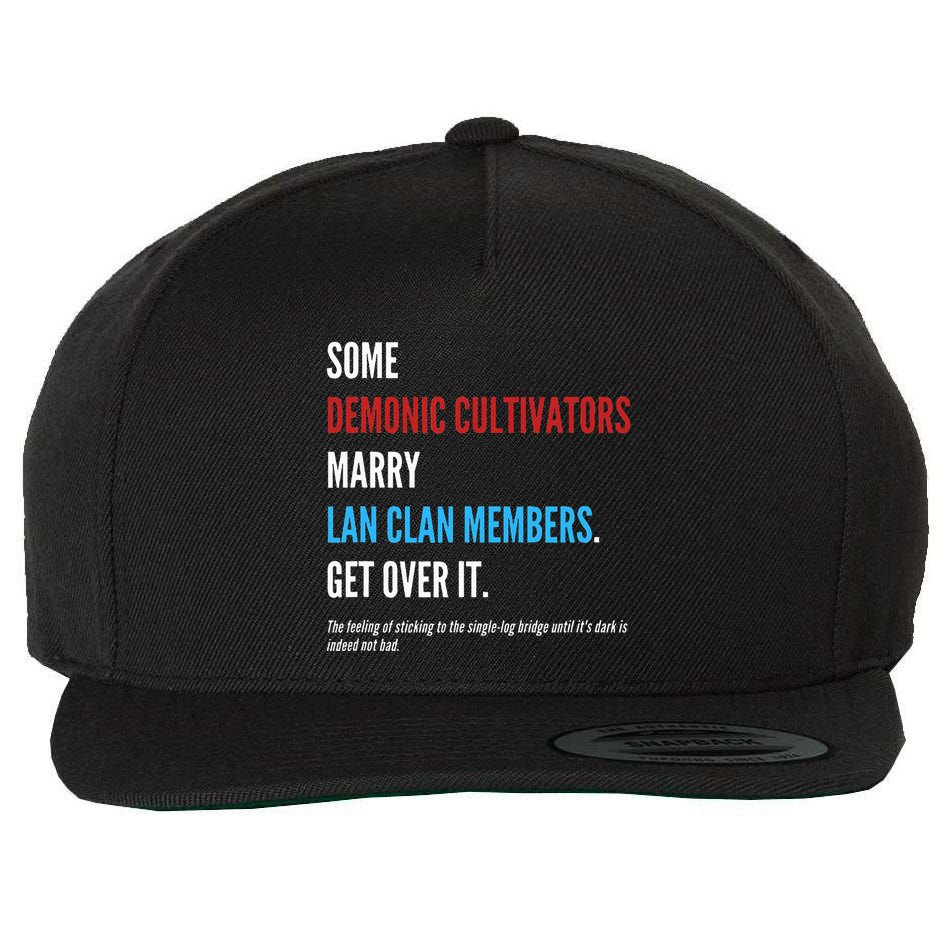 Wangxian Quote Modaozushi The Untamed Cql Wool Snapback Cap