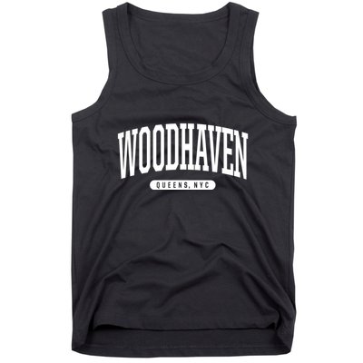 Woodhaven Queens Ny Souvenirs Nyc Borough Woodhaven Queens New York City Tank Top