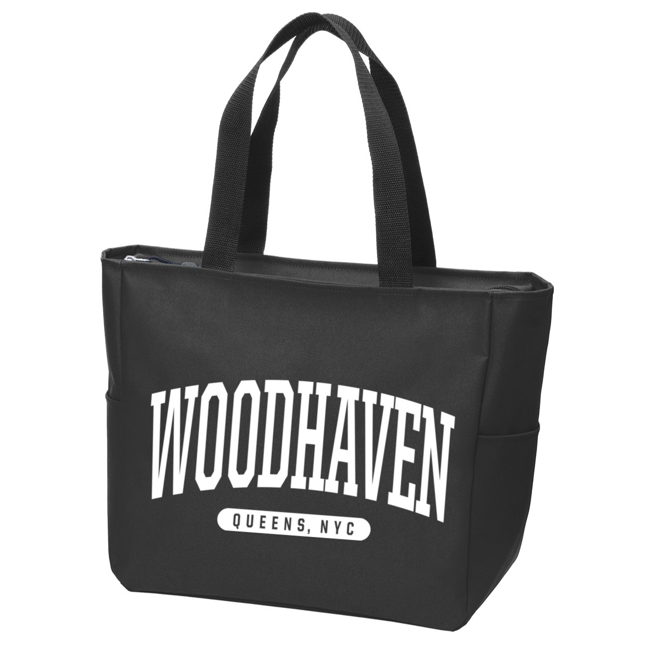 Woodhaven Queens Ny Souvenirs Nyc Borough Woodhaven Queens New York City Zip Tote Bag