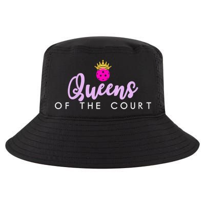 Womens Queens Of The Court Pickleball Cool Comfort Performance Bucket Hat