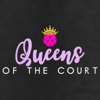 Womens Queens Of The Court Pickleball 11oz C Handle Ceramic Mug