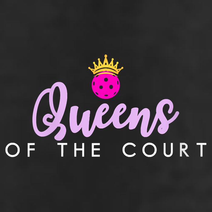 Womens Queens Of The Court Pickleball 11oz C Handle Ceramic Mug