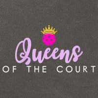 Womens Queens Of The Court Pickleball Cotton Canvas Backpack