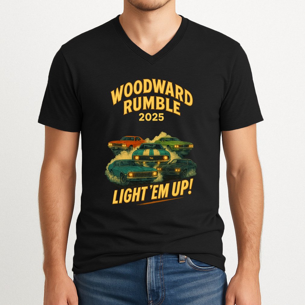 Woodward Rumble 2025 V-Neck T-Shirt