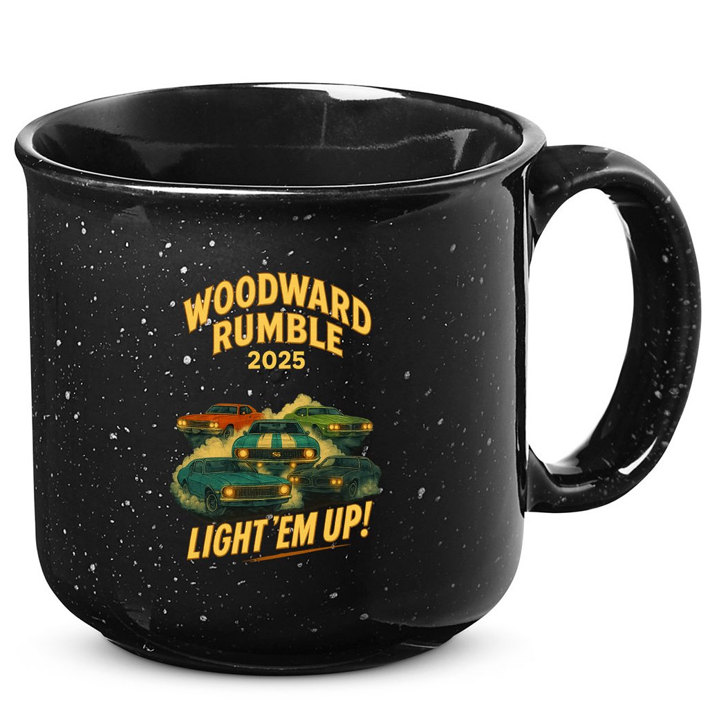 Woodward Rumble 2025 15oz Campfire Ceramic Mug