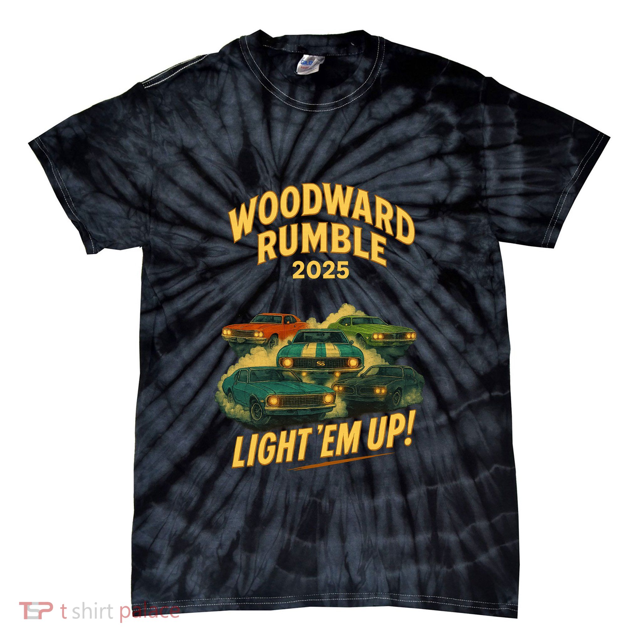 Woodward Rumble 2025 Tie-Dye T-Shirt