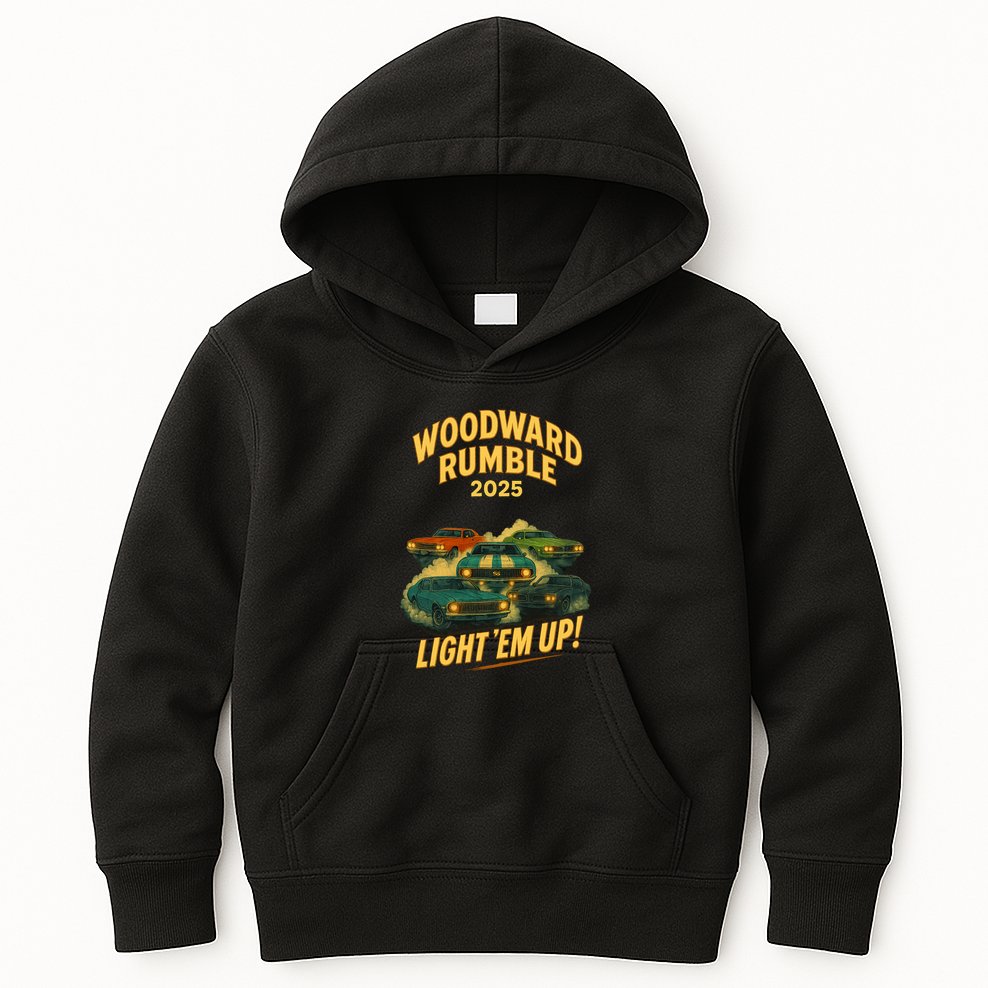 Woodward Rumble 2025 Kids Hoodie