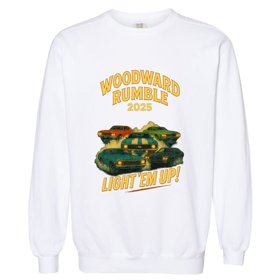 Woodward Rumble 2025 Garment-Dyed Sweatshirt