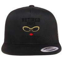 Women Retired 2025 Not My Problem Retirement Gifts For Women 2025 Flatbill Hat